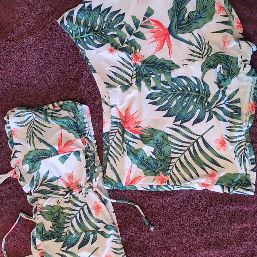 Shein New 2pc Swimsuit 3xl